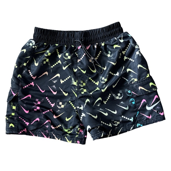 Nike Boys' Digi Swoosh Swim Volley Swim Shorts Size Large - Picture 1 of 9